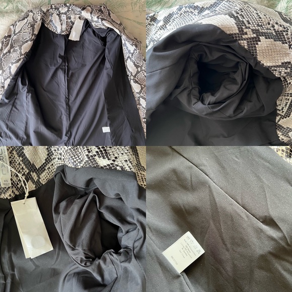 Mural Snakeskin Faux Leather Jacket - Picture 14 of 16